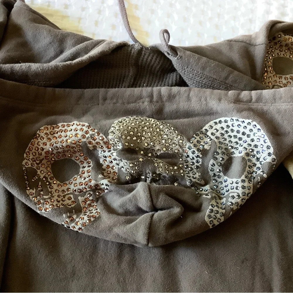 The Great China Wall Swarovski Embellished Hoodie XXL - Picture 3 of 11